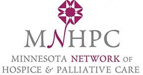 The official logo of the Minnesota Network of Hospice & Palliative Care (MNHPC), symbolizing collaboration and excellence in end-of-life care services.