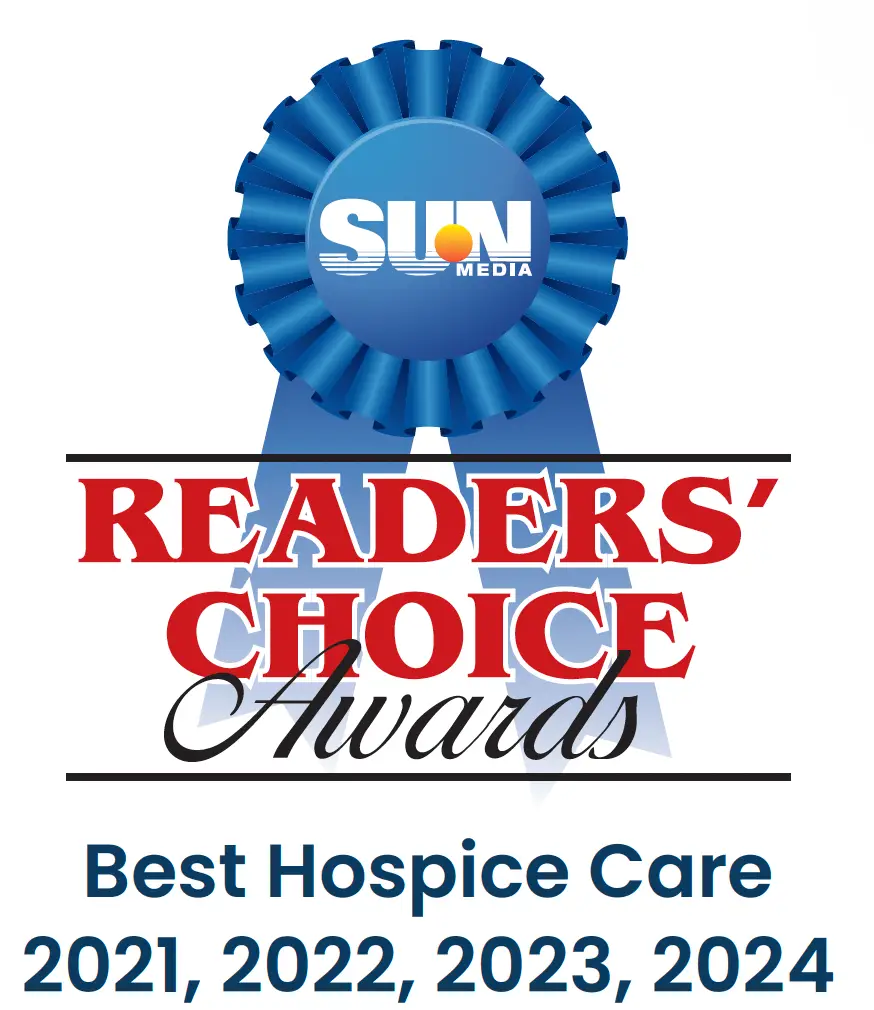 Minnesota Hospice SUN Media Readers' Choice Award for Best Hospice Care, awarded 2021 through 2024